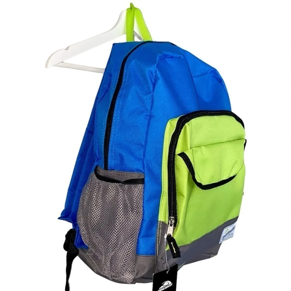 TRAILMAKER Heritage Collection Backpack Black Grey Neon Green Unisex NWT